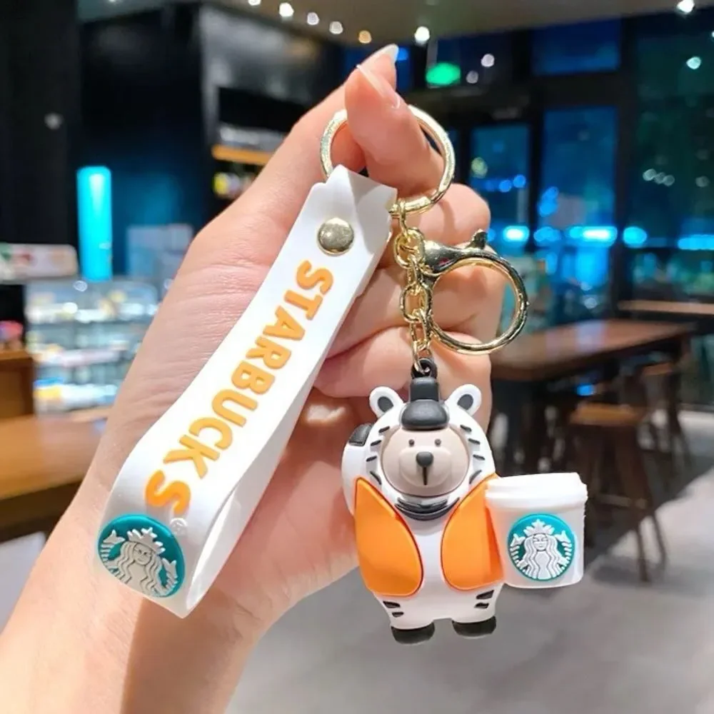 Starbucks Bearista Zebra Asia Release Keychain